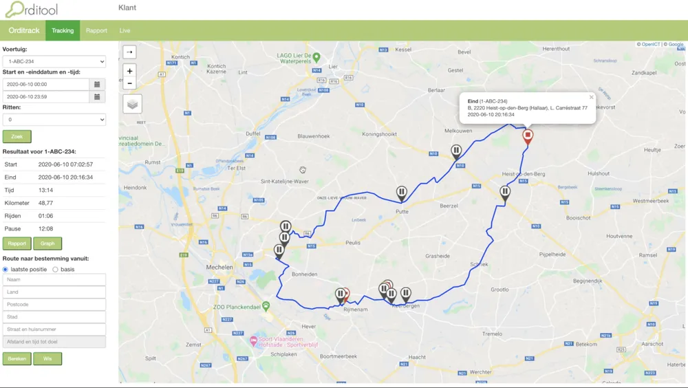 Routes uit het verleden